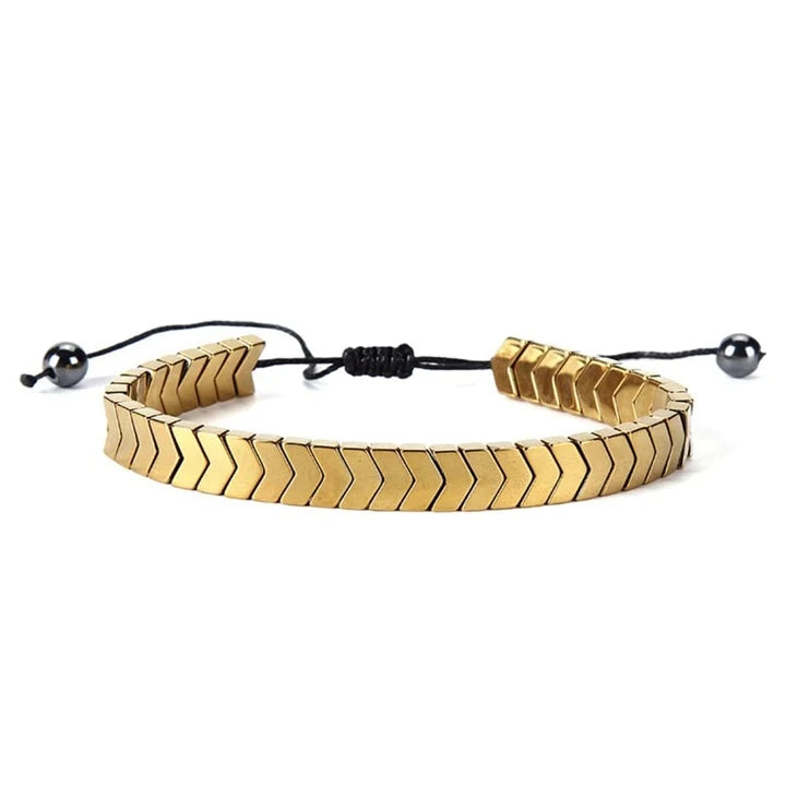 Arrow Hematite Stone Bracelet