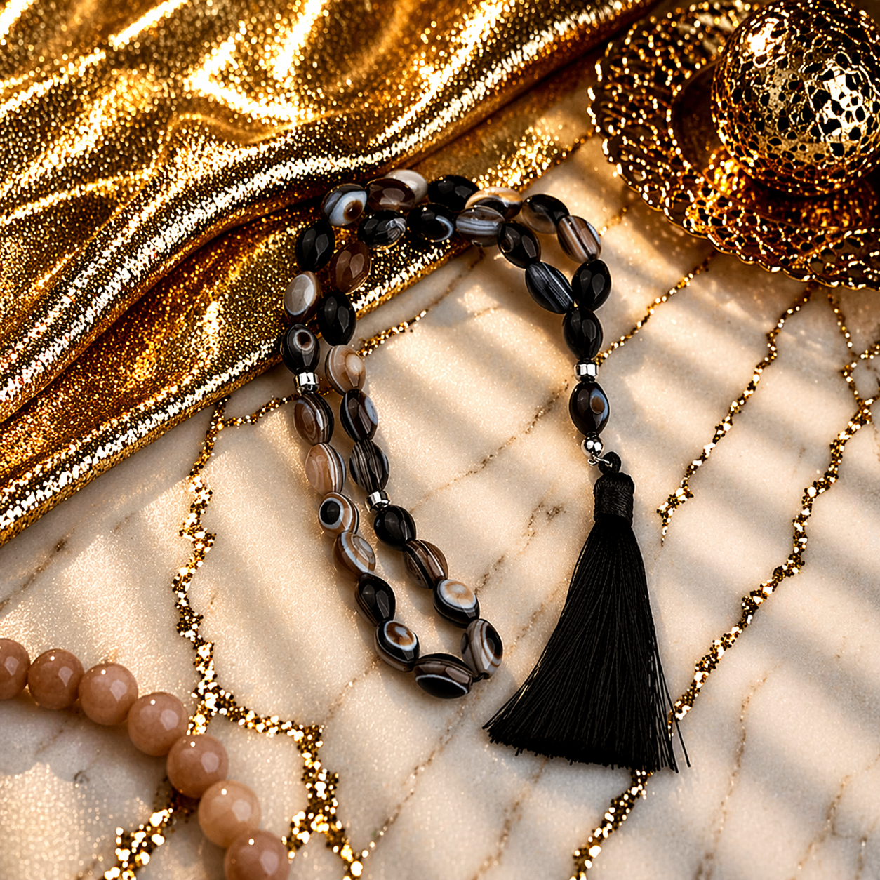 Suleiman Agate Rosary