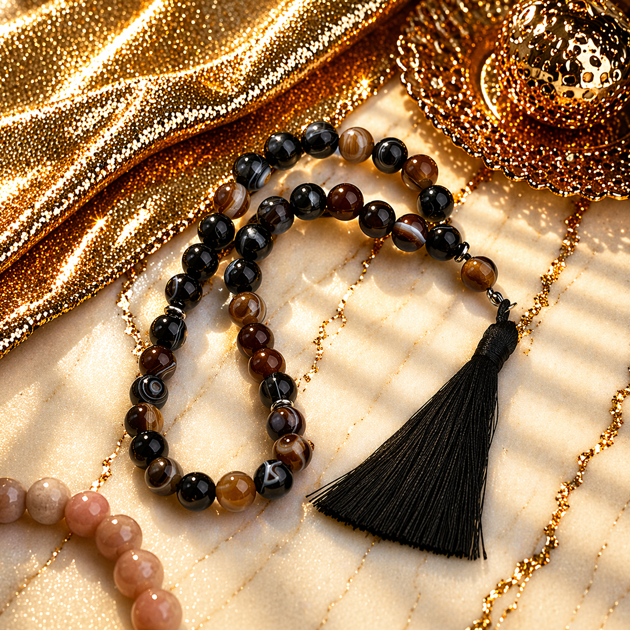 Suleiman Agate Rosary