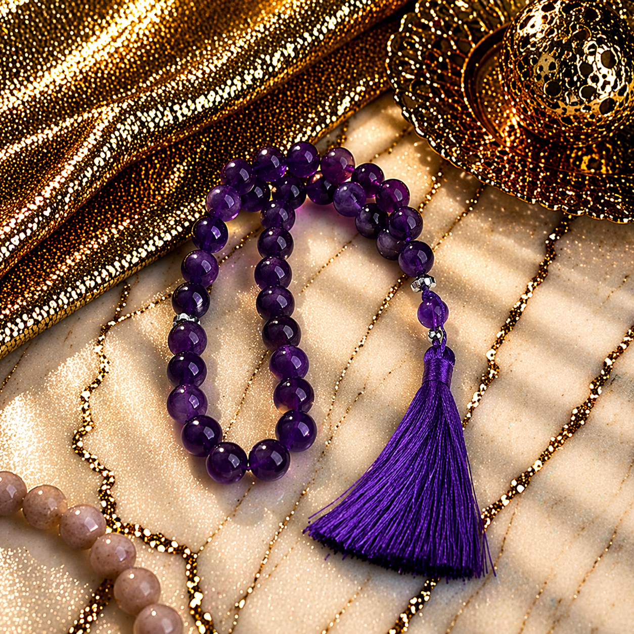 Amethyst Rosary