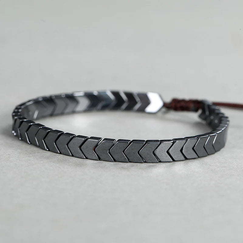 Arrow Hematite Stone Bracelet
