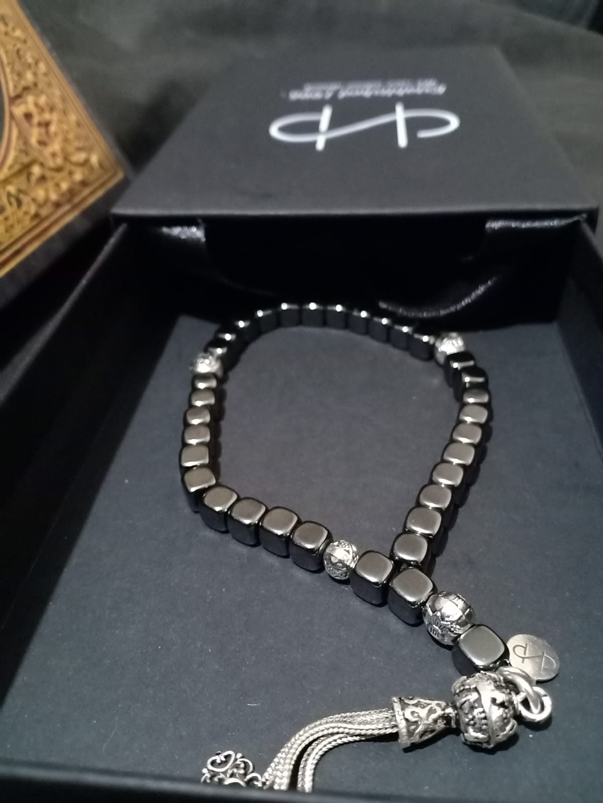 Hematite Prayer Silver 925