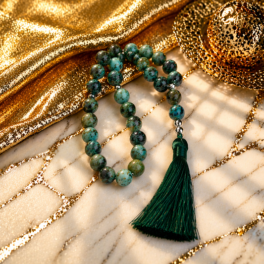 African Turquoise Rosary