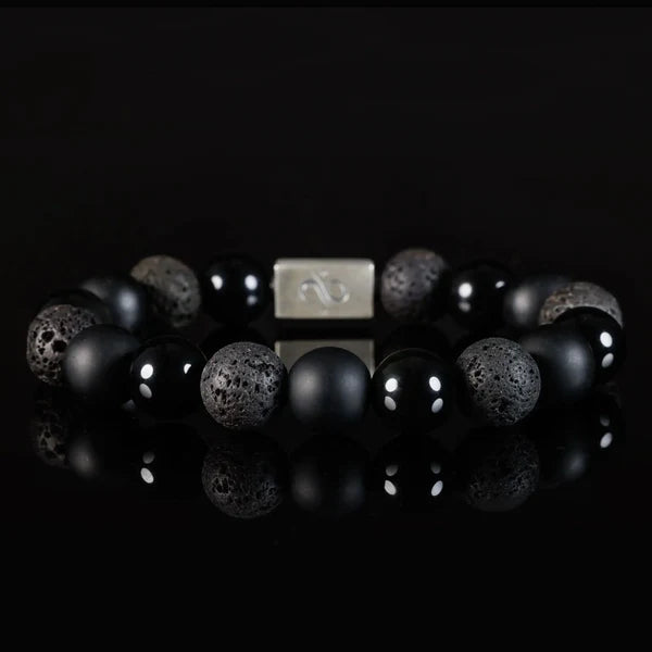 Aurum BLACK MIXED BRACELET I (10MM)